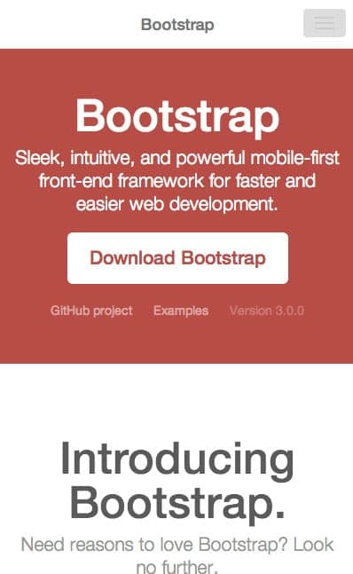 Bootstrap 3 - Responsive Layout