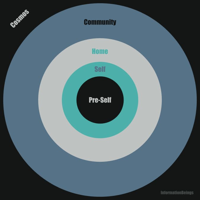 Information Beings pre-self layer