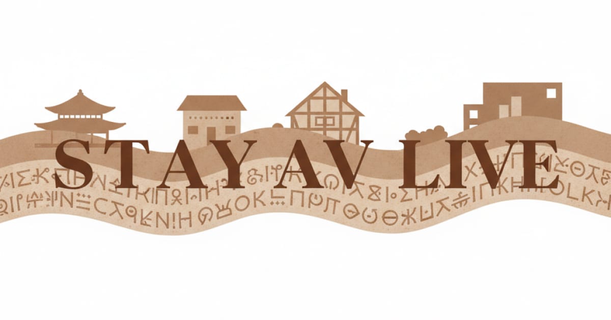 Stay vs. Live: How Verb Choice Reveals Cultural Maps of Rootedness